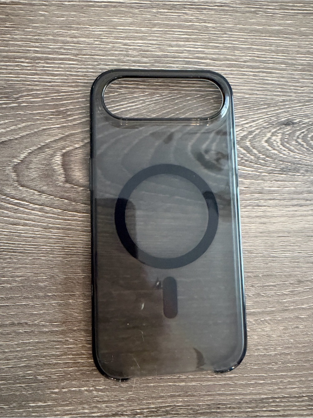 Apple Clear Black MagSafe-Compatible Phone Case - Black